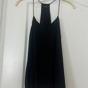 Tibi Silk Black Cami Top